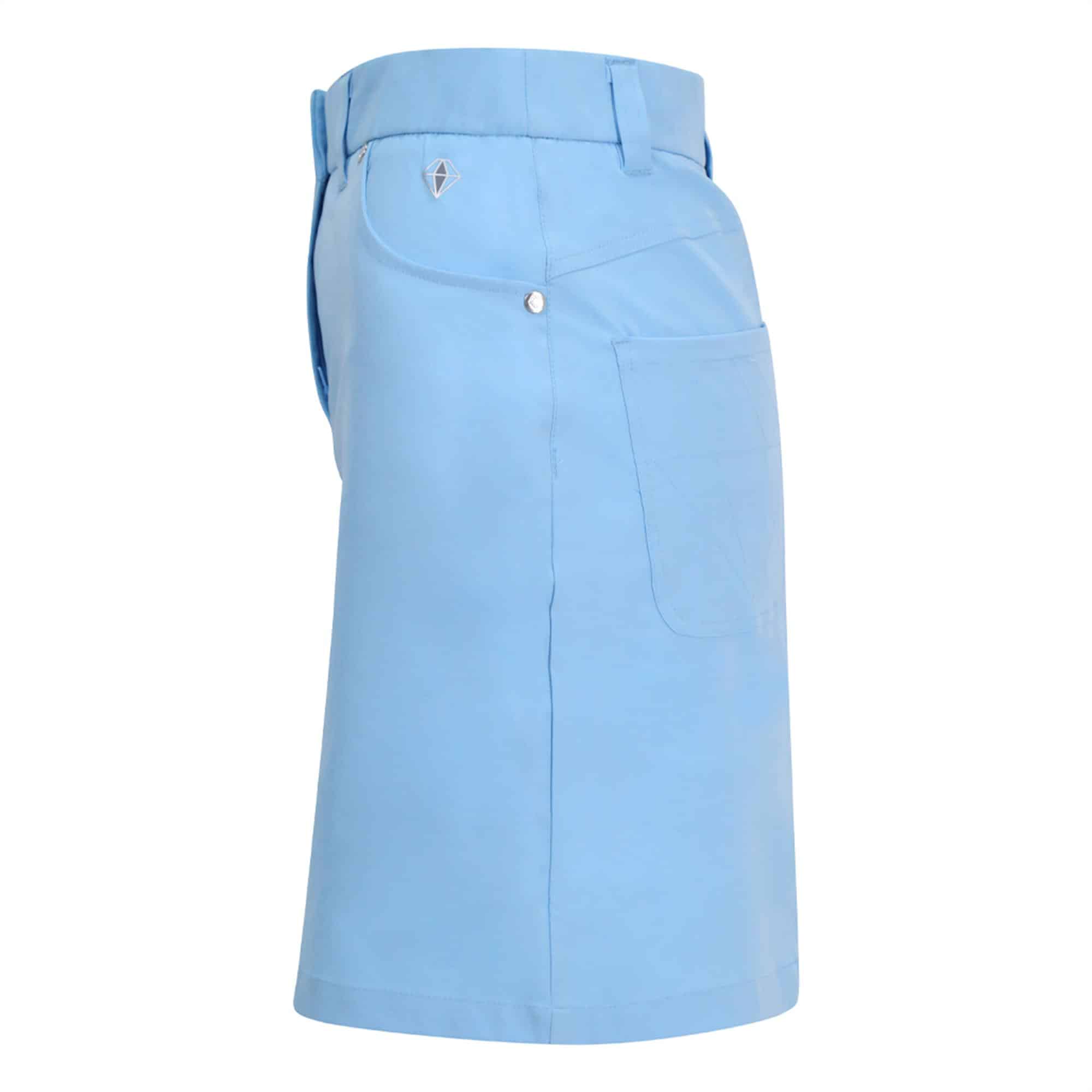 Pure Golf Calm Ladies Golf Skort Pale Blue 50CM